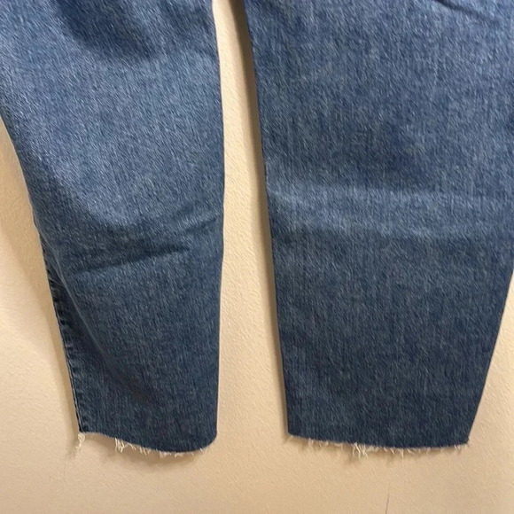 NWT Everlane The Cheeky Jean High Rise Raw Edge Size 34 - Picture 9 of 9